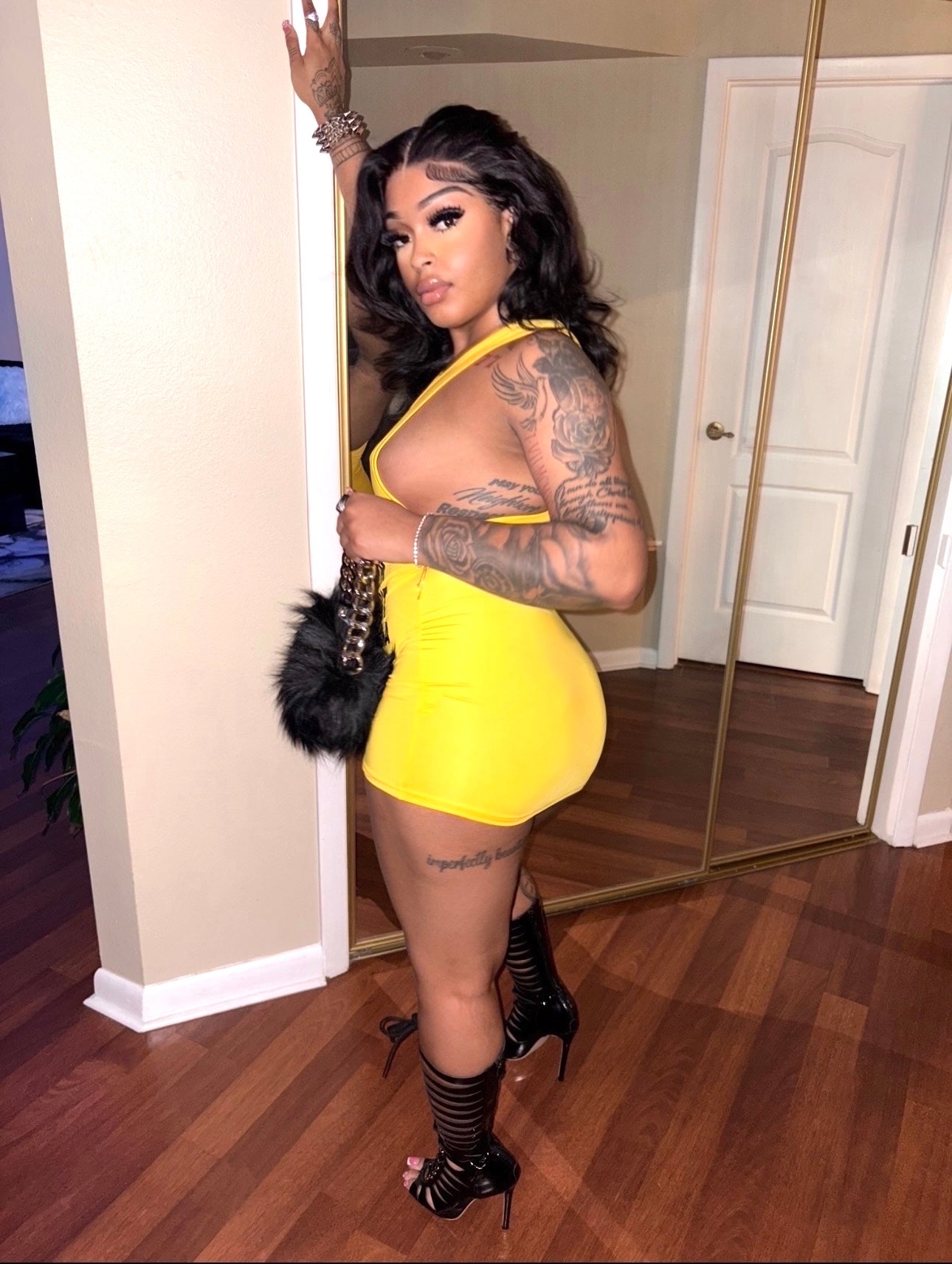 No F’s Given Mini Dress