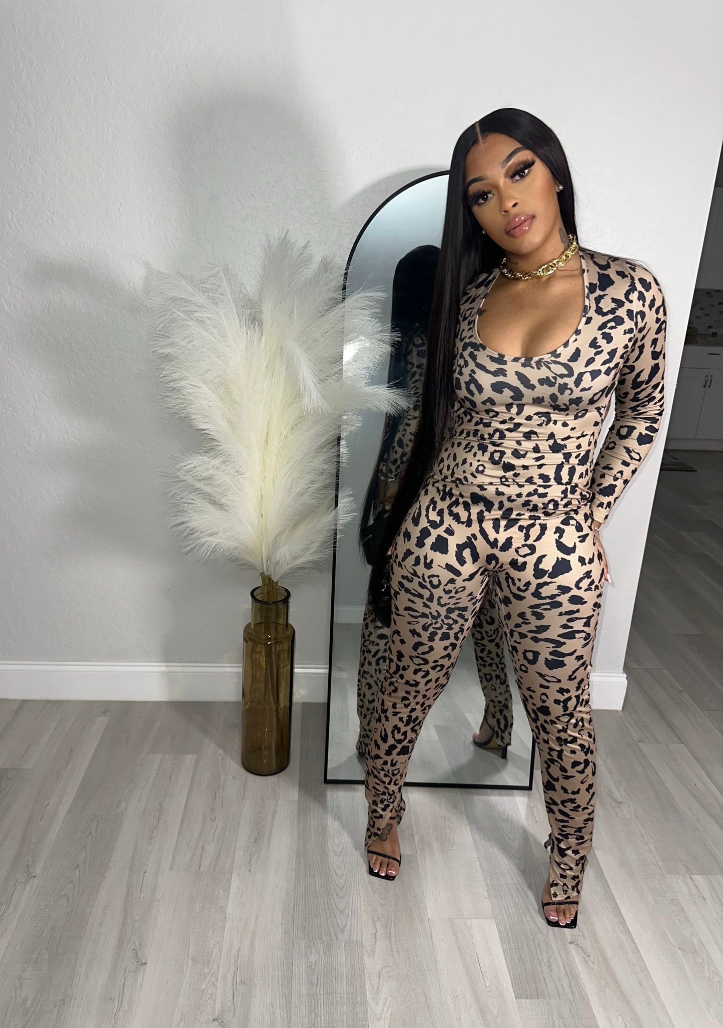 Leopard Jumpsuit