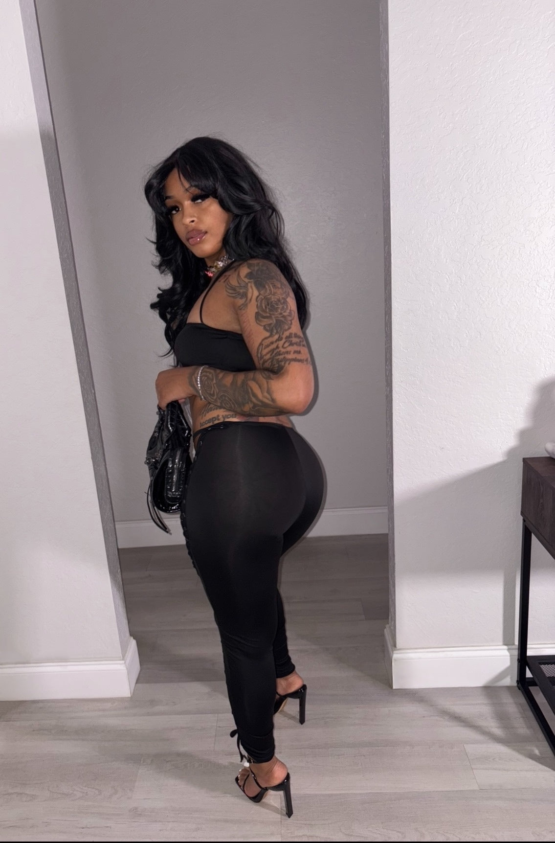 Irresistible Lace Up Set